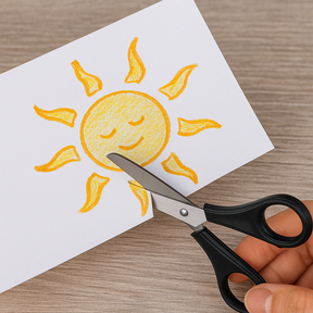 Tesoura Escolar Preto Inox Leo E Leo